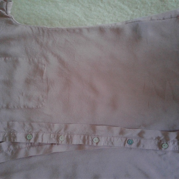 Pink Silk Top - Picture 7 of 9